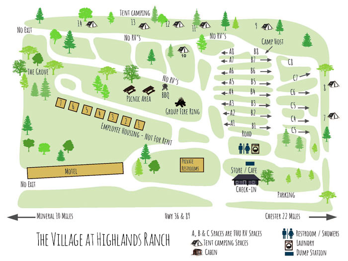 Child's Meadow Property Map